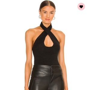 Musier Samantha keyhole knit top